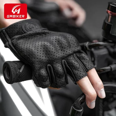 Retro Biker Riding Half — Motorcycle Safety Supplies