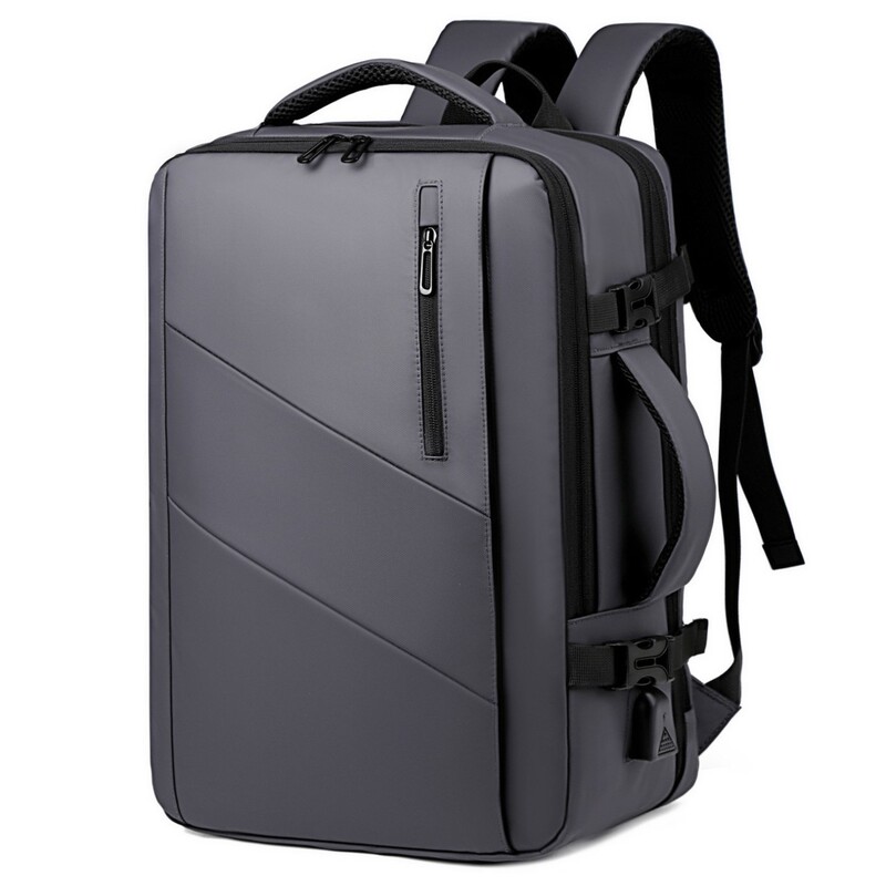 Cross-border men's backpack with a high-end feel, suitable for commuting, lightweight computer bag, stylish and casual multi-compartment laptop backpack Cross-border men's backpack with a high-end feel, suitable for commuting, lightweight computer bag, stylish and casual multi-compartment laptop backpack