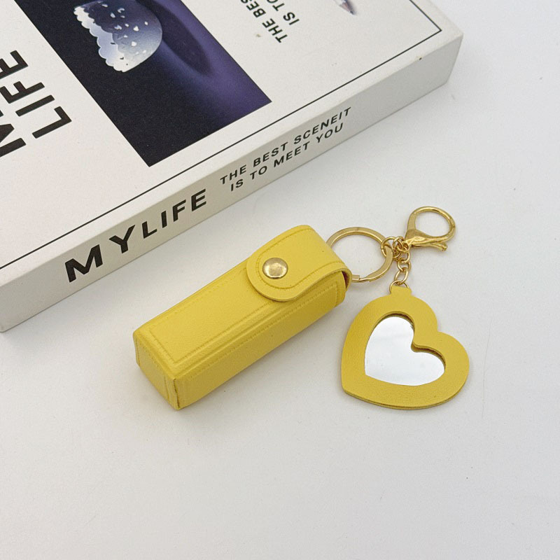 Bolsa de lápiz labial portátil llavero bolso de maquillaje portátil bolso de regalo bolso de cambio bolso de almacenamiento mini lápiz labial colgante