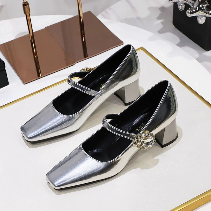 Ретро европейский и американский стиль банкет женская обувь