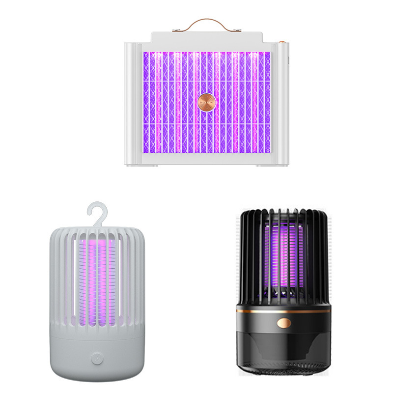 26-Year New Model Mosquito Killer Lamp for Home Use, Purple Light Wave Mosquito Trap, Led Night Light, Long-Lasting Battery Life, Fly Killer, Mosquito Repellent Lamp