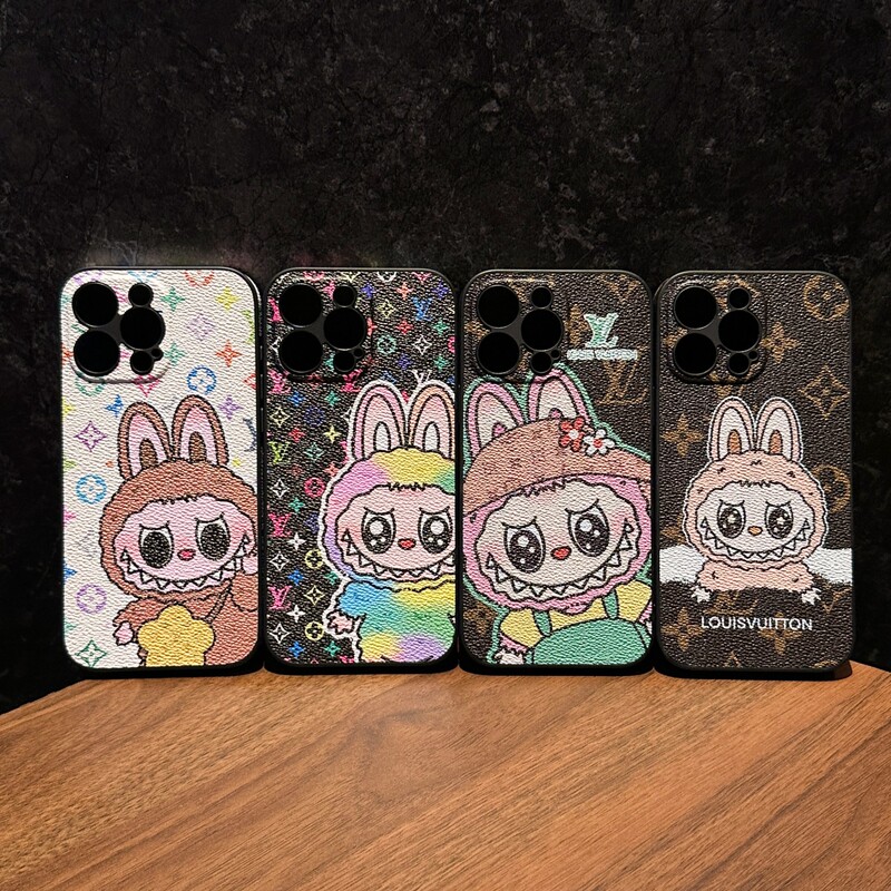 Labubu 4-Color Lv Wristband Style Case Suitable for Apple 13 Pro Max New Phone Model 15 Pro Max Simple Anti-Drop Labubu 4-Color Lv Wristband Style Case Suitable for Apple 13 Pro Max New Phone Model 15 Pro Max Simple Anti-Drop