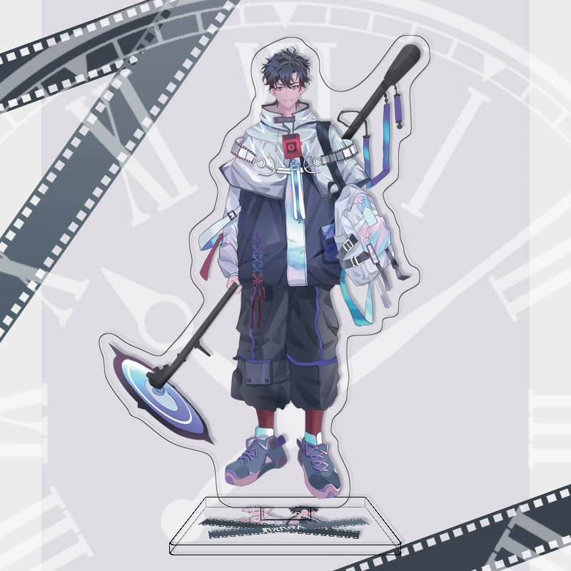 [埘 立 玳䧉 玳䧉 【高] Height 16cm thick 4mm anime acrylic large setting license plate distribution D system