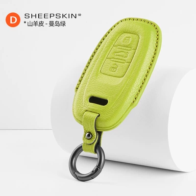 Car Key Shell Modification – Other Automotive Interior Supplies - audi-d-goatskin-key-bag-isle-of-man-green