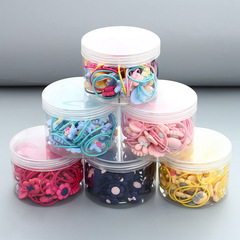 Hair ties and hair rings for Korean baby girls, gentle on hair, elastic hair ties, hair accessories for cute little girls