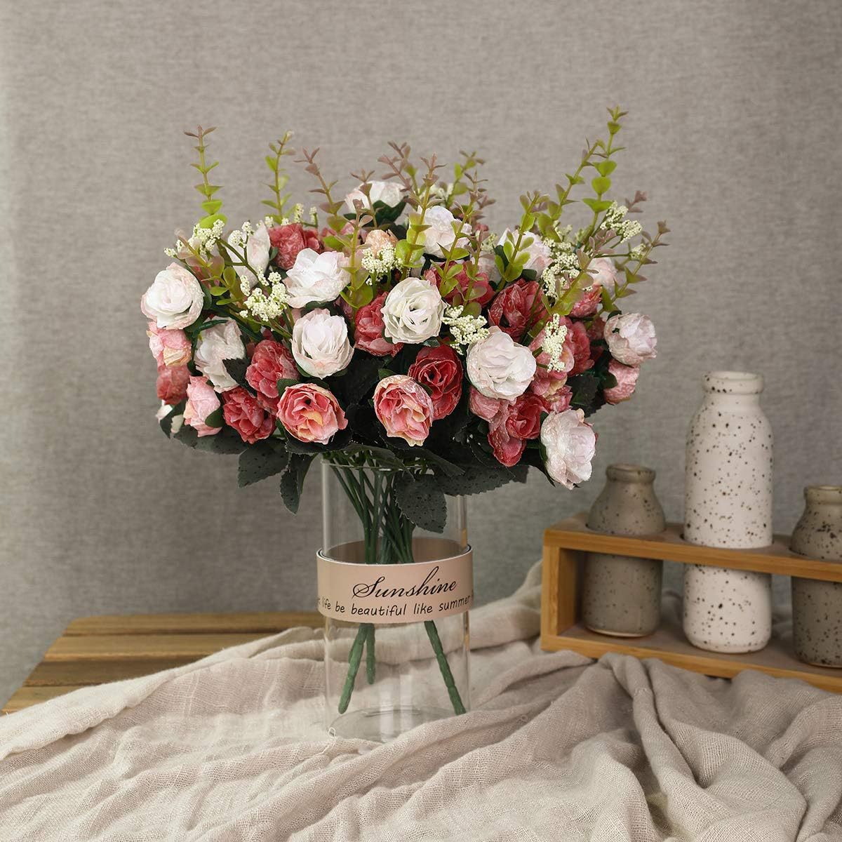 50g Weight bouquet Event & Party Supplies 1 Set Quantity Holiday, Banquet Occasion Silk Flower Material Flower Pattern Elegant, Romantic, Simple Style Style Elegant Romantic Simple Style Flower Silk Flower Artificial Flowers 3