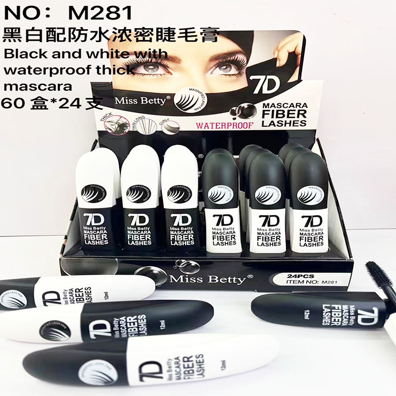 Nuevo Comercio exterior transfronterizo MissBetty grueso curling impermeable Mascara maquillaje al por mayor Mascara crema
