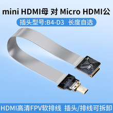LDK B4-D3 miniHDMIĸ�DmicroHDMI�� �ɲ�жFFC�B�Ӿ�HDM����ĸ