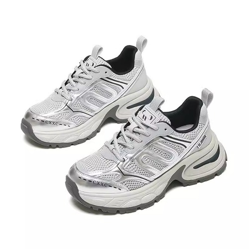 Hong Style Shows Small Feet, Increases Height, Thick Sole Dad Shoes for Women, Spring and Autumn Versatile, Super Hot Casual Sports Shoes