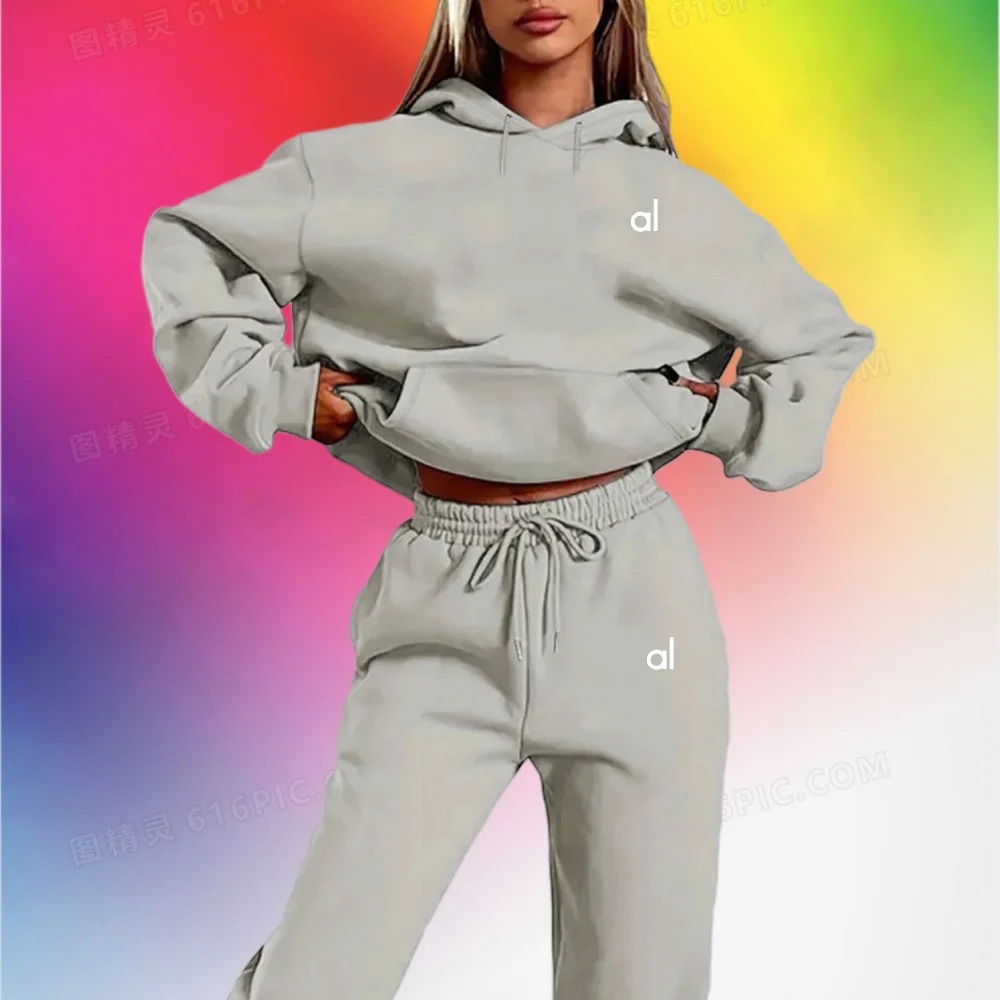 Shein Amazon venta caliente letra impresión simple de vestir de mujer suit de otoño camiseta con capuz de manga larga