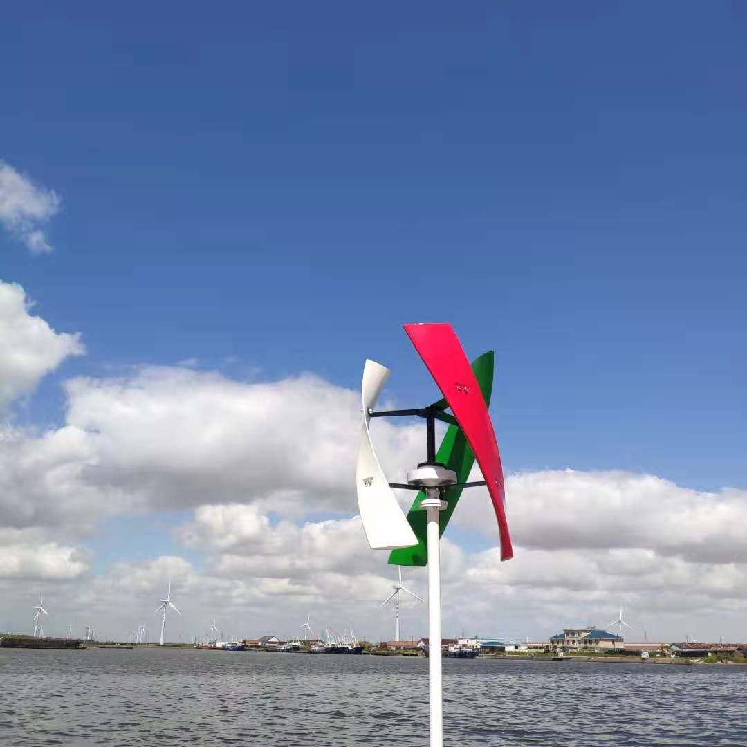 400w 600w 1kw 12v/24v/48v 96v垂直轴永磁磁悬浮风力发电机MPPT