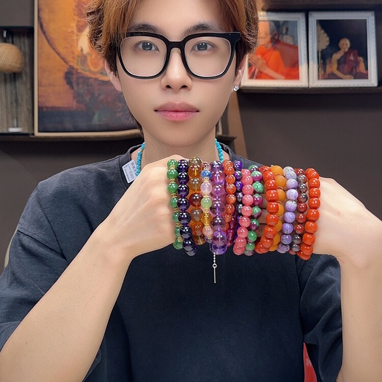 Ah Chao Anchor Jewelry Live Broadcast Shujulai Southern Red Agate Bracelet Pendant