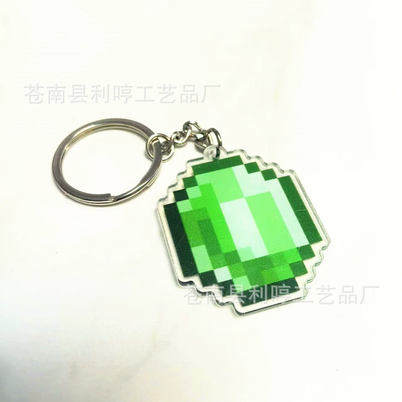 Cartoon acrylic keychain, backpack accessory