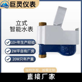 立式智能水表 IC卡射频卡预付费卡表 插卡式/刷卡式水表 上进下出
