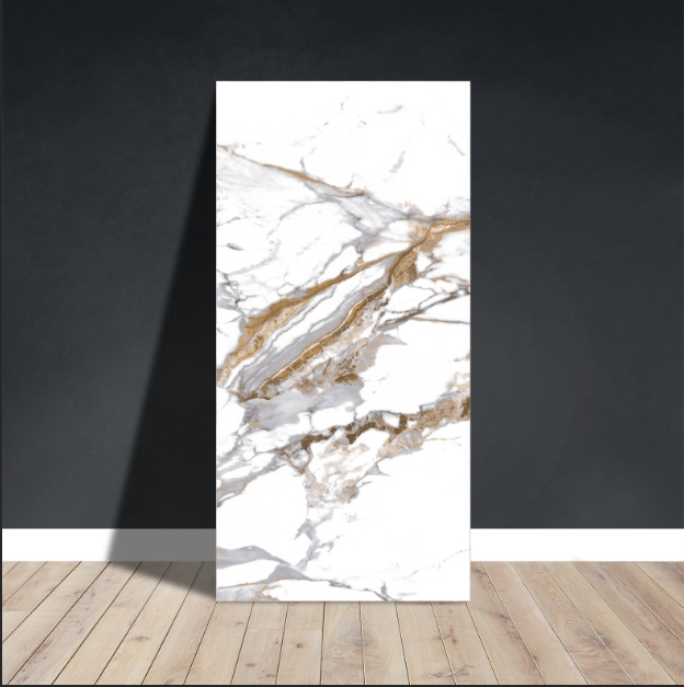 Fábrica de suministro directo de imitación de mármol azulejos de pared autoadhesivo a prueba de agua a prueba de humedad pegatinas de pared suministro transfronterizo placa de plástico de aluminio
