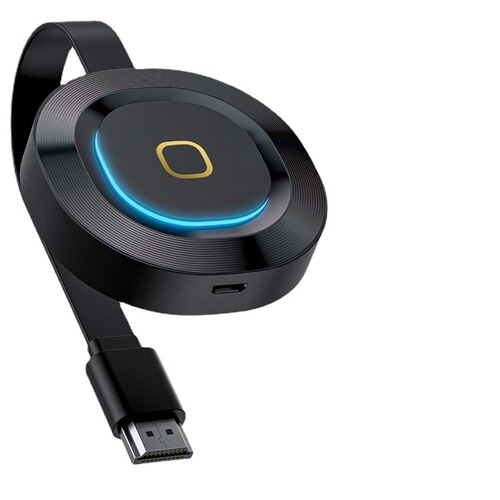 5G wireless co-screen device HDMI push treasure dual-band wifil connection TV projector one-click scan code