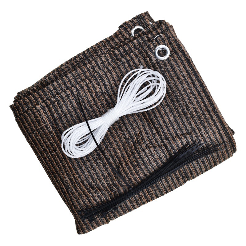 Red de sombra 185g jardín transfronterizo piscina HDPE transpirable vela de sombra transfronteriza shade sial multicolor