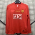 0708 manchester united home champions league long sleeves