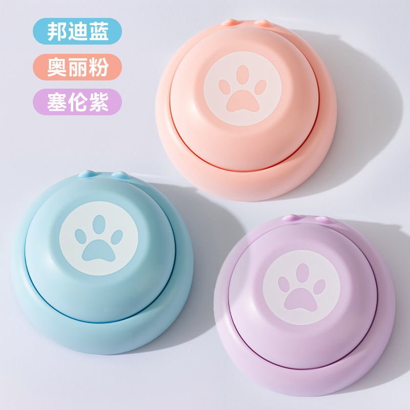 Nuevo botón de comunicación macarón perro gato habla botón de grabación de voz botón de comunicación sonido juguetes para mascotas image 12