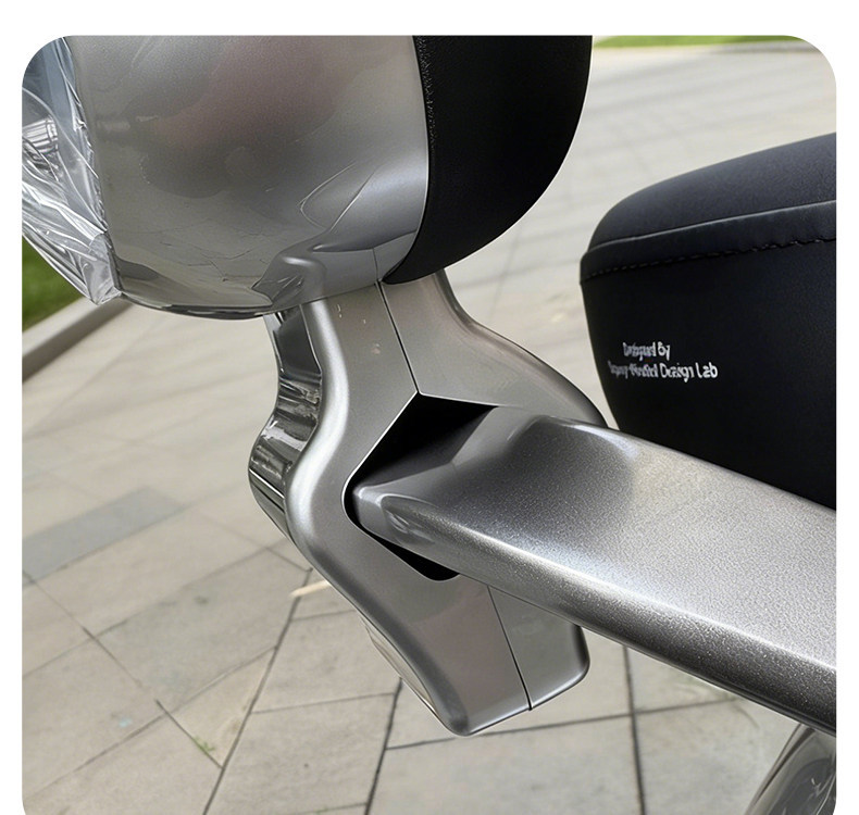 Suitable for Ninebot Q Series Transparent Backrests Q30Q80Q90 Electric Vehicle Rear Seat Modification for Stable and Comfortable Passenger Riding