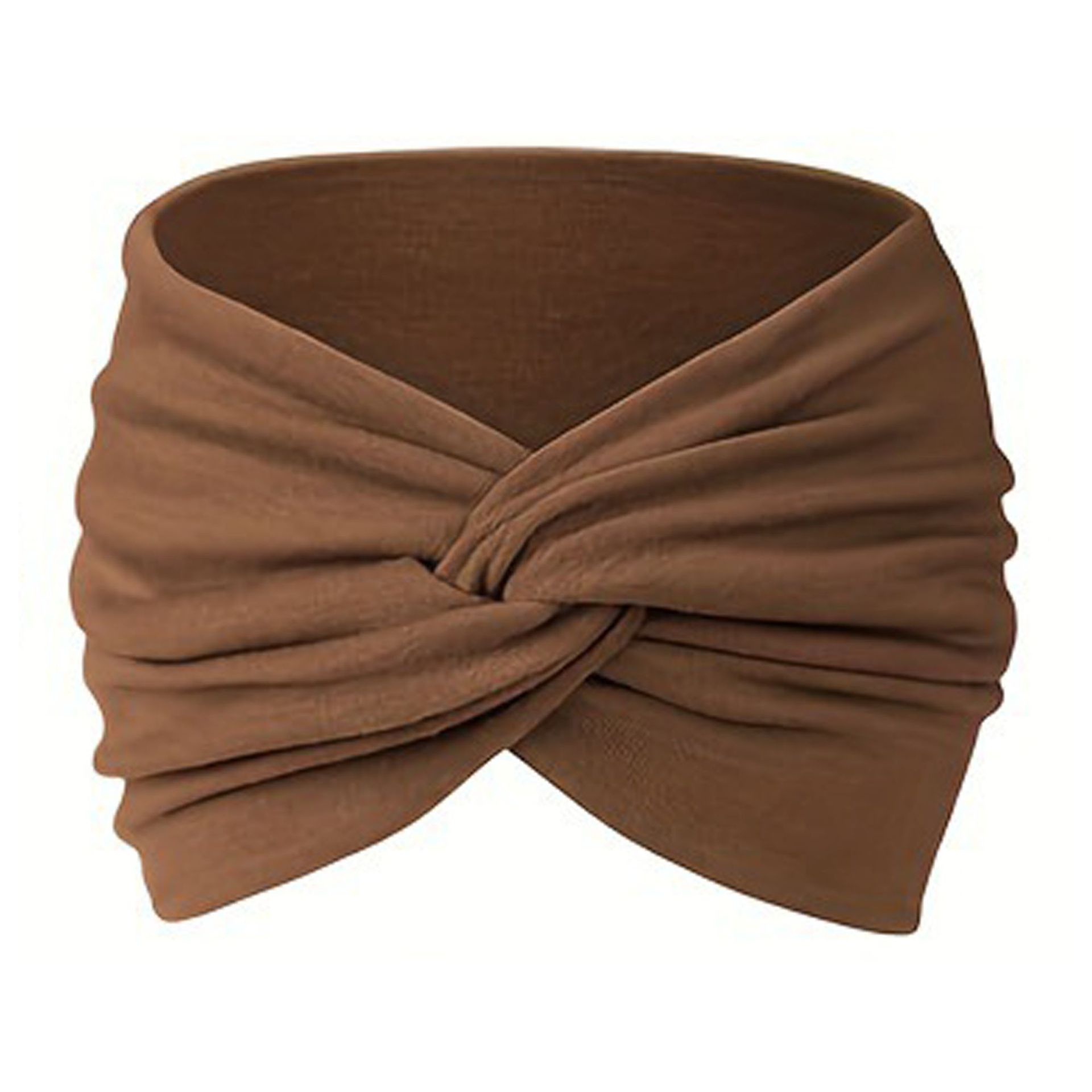 Boheems elastische haarband voor dames brede yoga haaraccessoire_voghion.com
