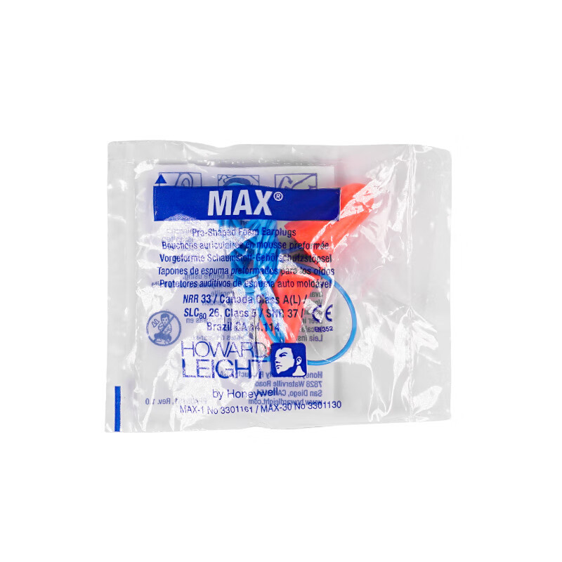 Tapones de Protección Auditiva MAX-1 MAX-30 de Espuma de Algodón Aislantes de Ruido