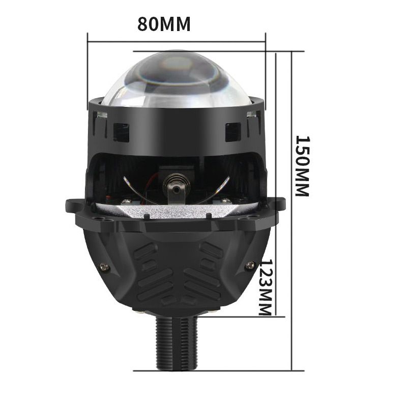 B3e inteligente lente de doble luz de alta potencia impermeable superbrillante automóvil general LED faro automóvil faro mayorista personalizado