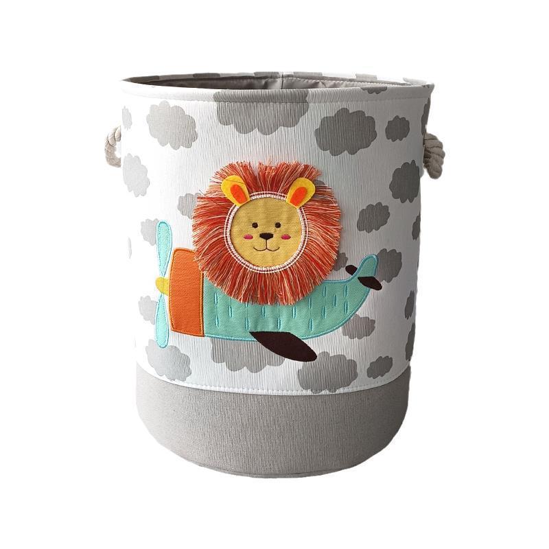 子供のおもちゃはかごの布芸を収納して、赤ちゃんのぬいぐるみの収納かごの漫画の大容量の収納ボックスの桶を厚くします。|undefined
