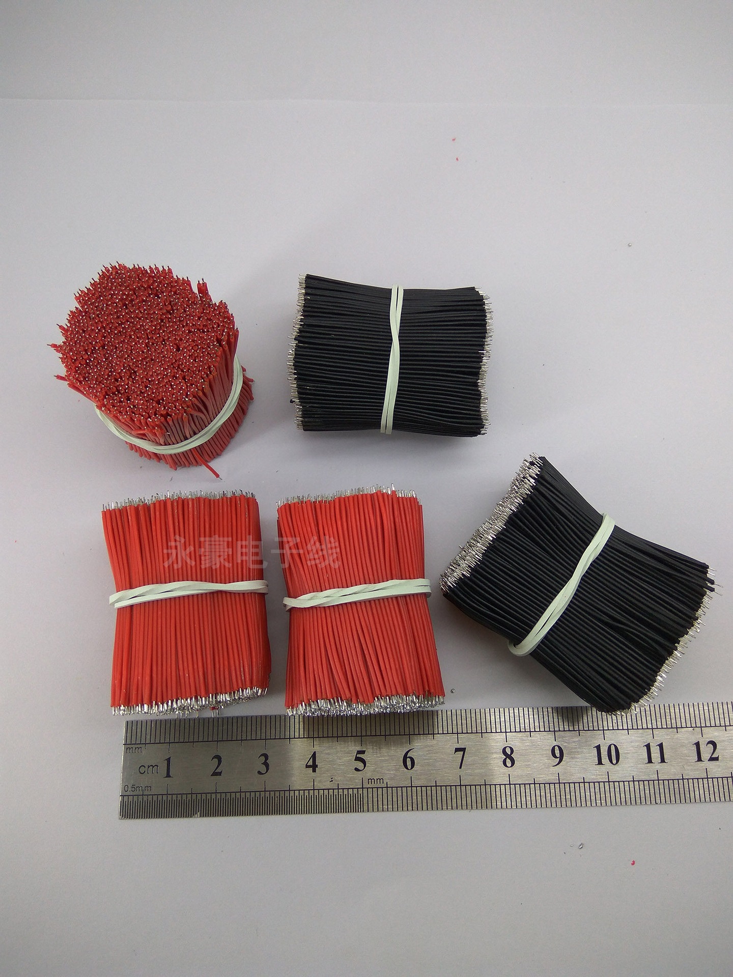 外径0.8mm焊接细线束玩具蜂鸣器喇叭电子线 信号连接线弱电导线束
