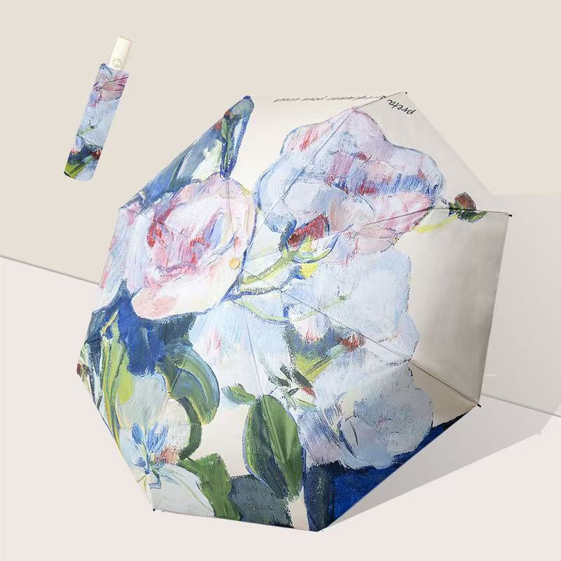 16가닥 자동 70% off 화이트 로즈