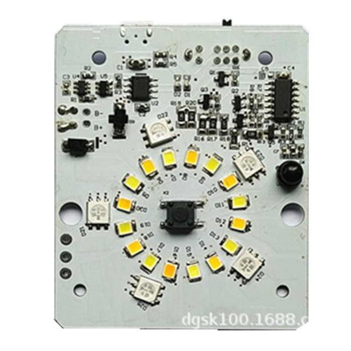 红外遥控板小夜灯控制板 感应走廊过道楼梯灯电路板PCBA
