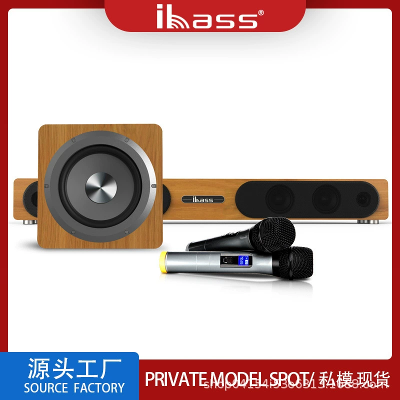 Ibass эхо настенный Bluetooth динамик домашний ТВ проектор K песня аудио Мобильный телефон компьютер сабвуфер