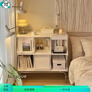 中古置物不锈钢ins收纳柜架储物餐边柜客厅靠墙茶水柜异形展示柜-阿里巴巴