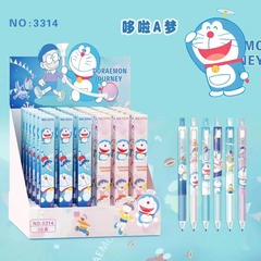 3314ドラえもん盲箱ペン高颜値アニメプレス中性筆学生文房具筆記水筆卸売り