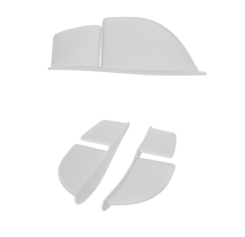 Suitable for Kawasaki Zx-6R Zx-636 Rear Wing 2019-2026 Rear Hump Air Side Wing Rear Gp Wind Wing