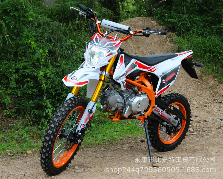 Off-Road Vehicle 125Cc Two-Wheeled Motorcycle Gasoline Dirt Bike for Adults Pit Bike Small Jump Mountain Bike