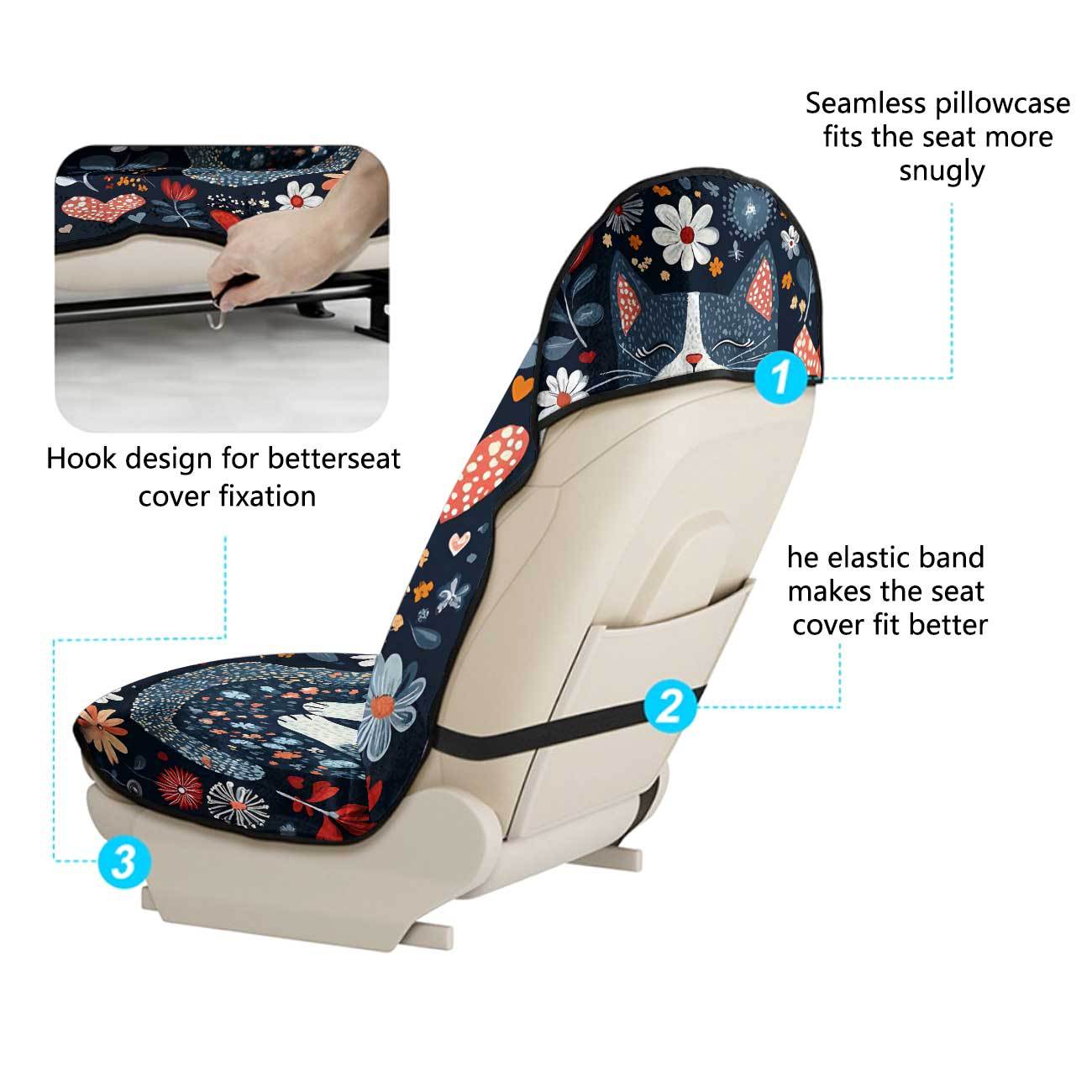 Car seat towel cover front seat protector suitable for gym and exercise, universal for all seasons, car use 44