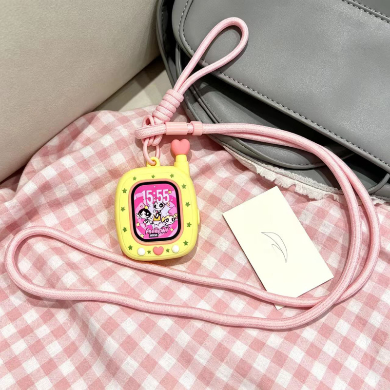 Suitable for Apple iWatch S11 Apple Watch Protective Case Ultra3 Cartoon/SE3 Yellow Pink ultra2 Suitable for Apple iWatch S11 Apple Watch Protective Case Ultra3 Cartoon/SE3 Yellow Pink ultra2