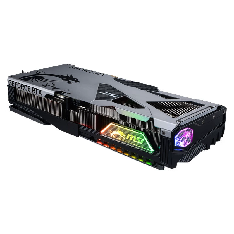 Видеокарта GeForce RTX 5080 16 ГБ, 3 вентилятора, OC-версия, трёхвентиляторное охлаждение