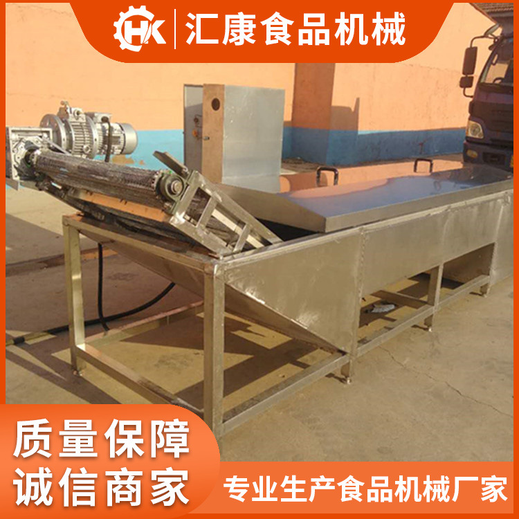 汇康电加热鸡爪解冻机  凤爪水域解冻线  猪蹄清洗解冻成套流水线