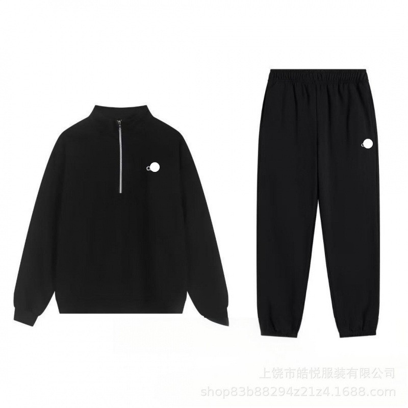 26 Cross-Border Al0 Autumn and Winter Sports Hooded Sweatshirt with Logo Label, Loose Fit Unisex Set, American-Style Sweatshirt