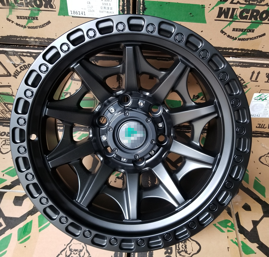 Suitable for Pajero Great Wall Cannon Bj40 Overbearing H3/H5H9 Yuhu Cheetah Jeep Tank 300 Off-Road Wheels