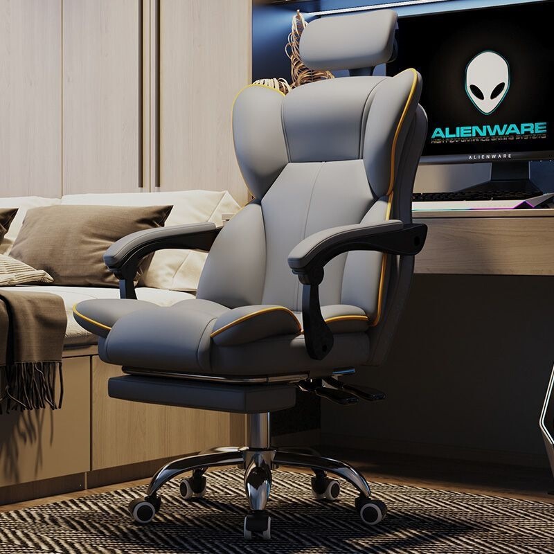 Computer chair, gaming chair, ergonomic chair for long-term sitting, comfortable home office chair, boss chair, dormitory chair for college students with backrest Computer chair, gaming chair, ergonomic chair for long-term sitting, comfortable home office chair, boss chair, dormitory chair for college students with backrest