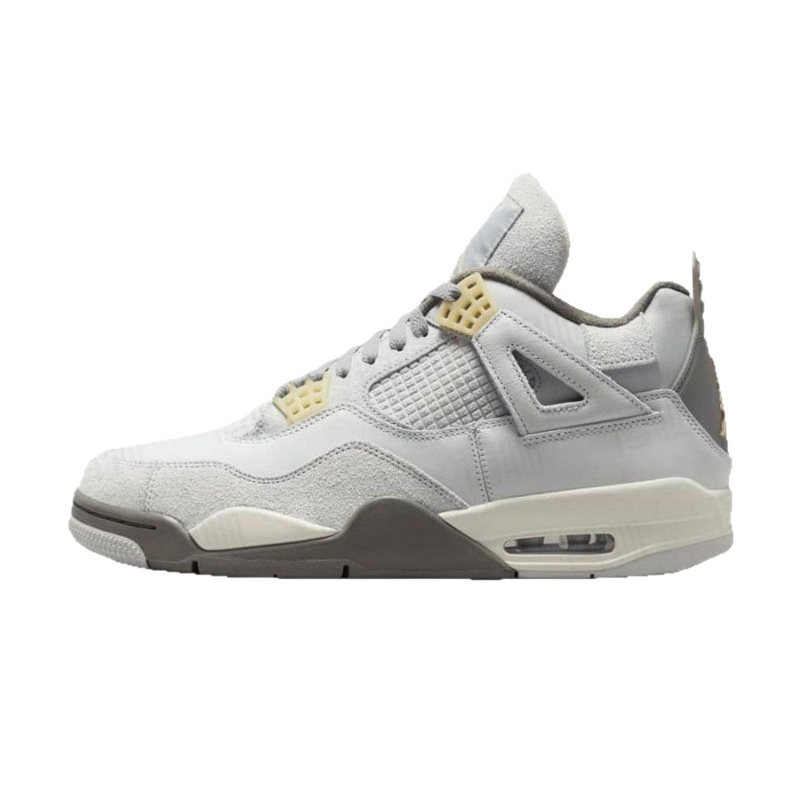 Auténticos zapatos de hombre Naik Guan zapatos de mujer aj4 zapatos Putian zapatos de baloncesto cojín de aire nomeolvides malla de cuero puro veneno original