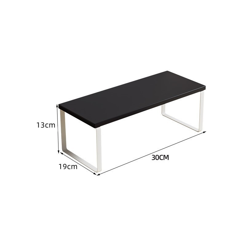 블랙 + 화이트 프레임 소형 30X19X14.2CM