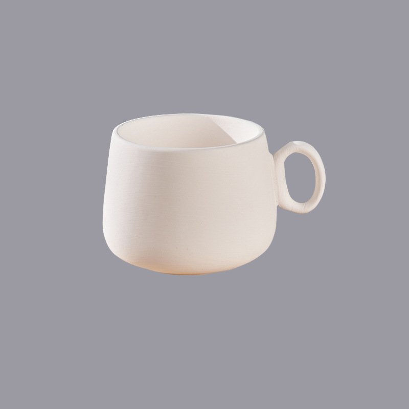 Taza de Cerámica en Blanco Cerámica para Pintar DIY, Bajo Esmalte para Manualidades DIY image 16