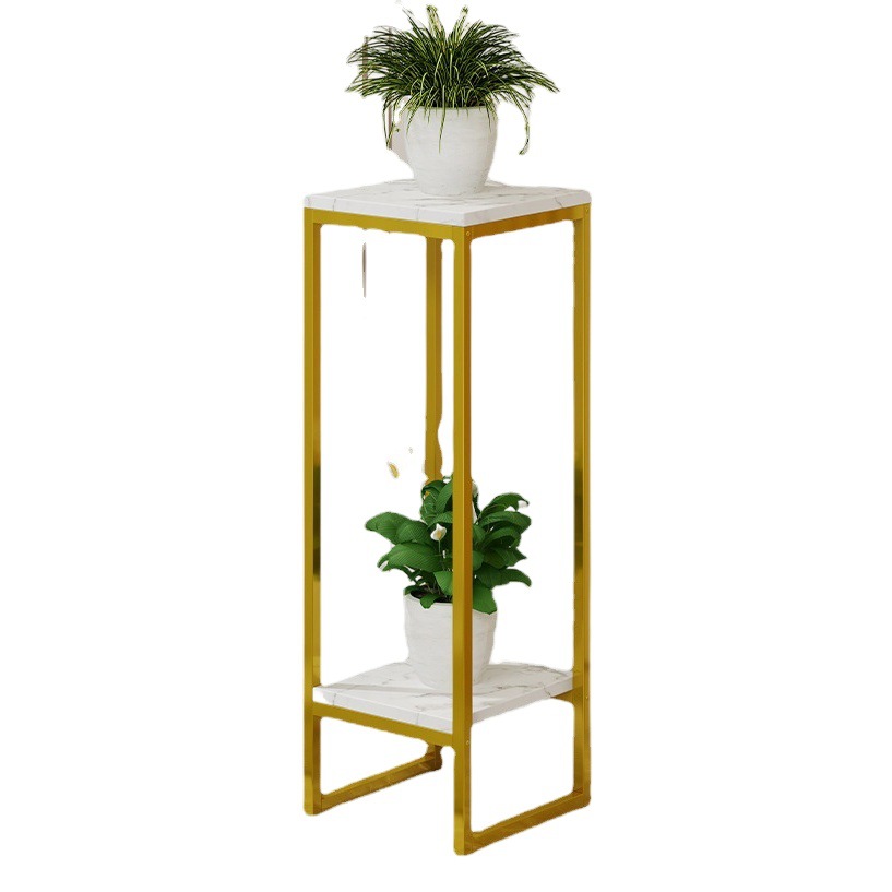 Nórdico estante de La Flor interior de la sala de estar del hogar estante de almacenamiento multi-capa piso balcón rábano verde flor rack maceta rack image 1
