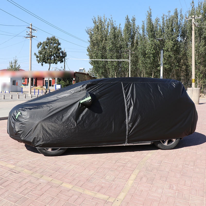 Car Clothing Full Cover Car Cover Sunshade Dupont Oxford Cloth Thickeneded Sun Protection Car Off-Road Suv Insulated Car Cover