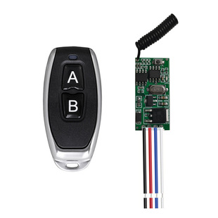 3.6V Micro Remote Control Switch 12V 24V Mini Receiver LED Access Control Single Wireless Remote Control Switch