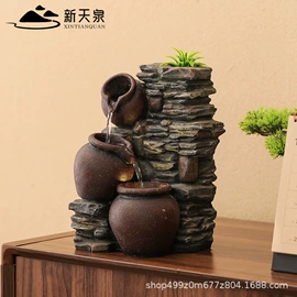 流水摆件;招财摆件